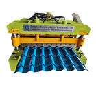 Capacity Glazed Tile Forming System 70Mm Shaft Steel Hydraulic Cutter