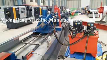 China A engrenagem transmite o rolo do metal que forma a máquina para o perfil do ângulo da espessura de 0.4mm com reforço fábrica
