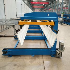 China Telhe a máquina automática do empilhador da folha da folha do painel/auto máquina de empilhamento para o painel de aço fábrica