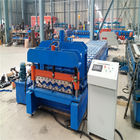 PLC Control Tile Trapezoidal Roll Forming Machine With Custom Color